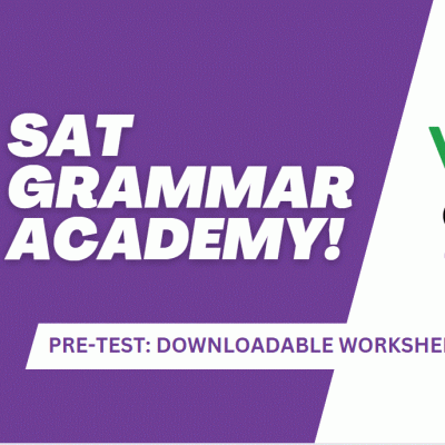 Grammar Academy for the SAT (Free Worksheets)
