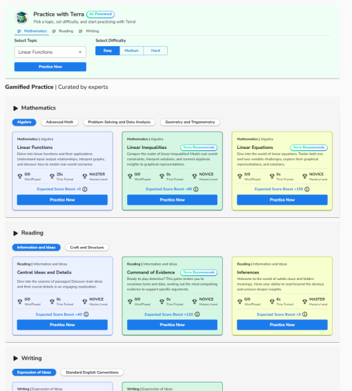 WCT SAT Platform - One Year Access