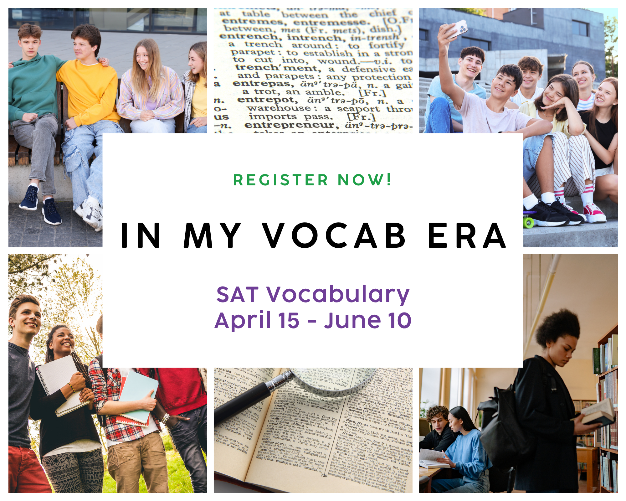 In My Vocab Era: Vocabulary for the SAT and Beyond